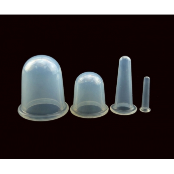 Set of cups silicone, 4 different sizes