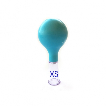 Ventouse en plastique avec soufflet - taille 1 (XS)